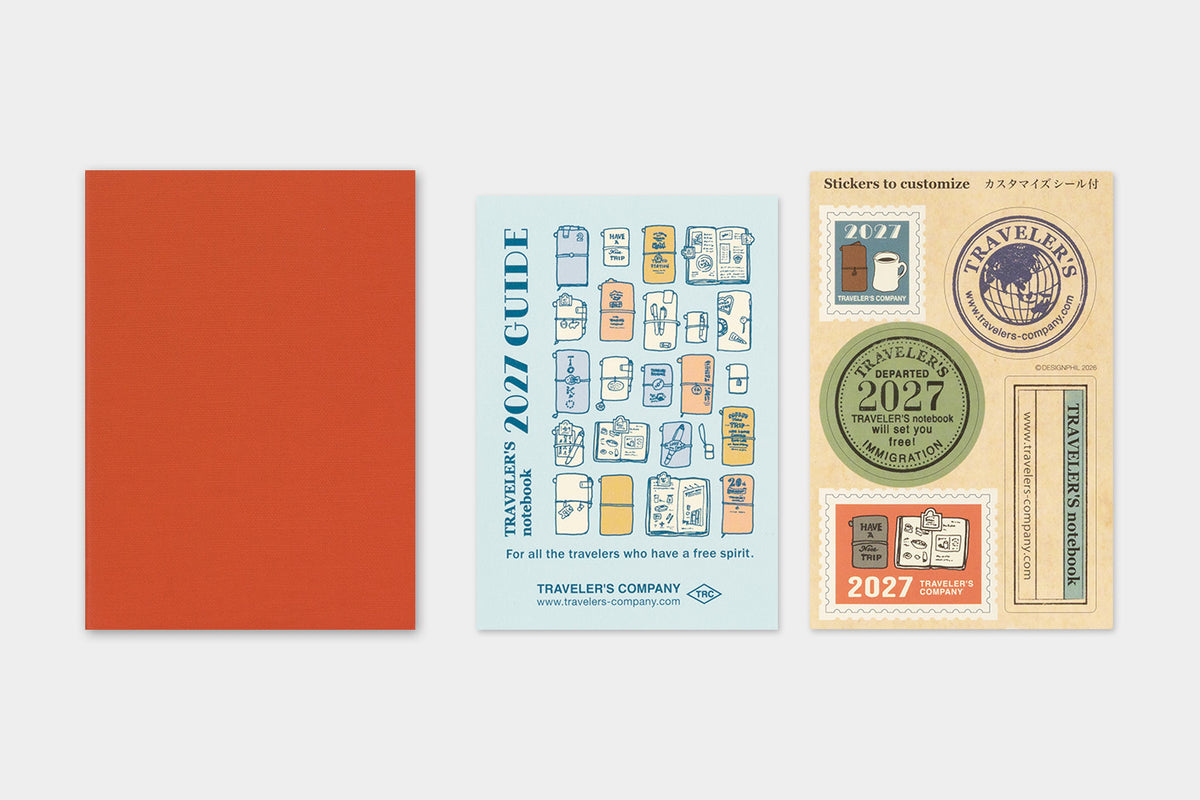 Traveler's Company - Agenda Mensual PASSPORT 2027