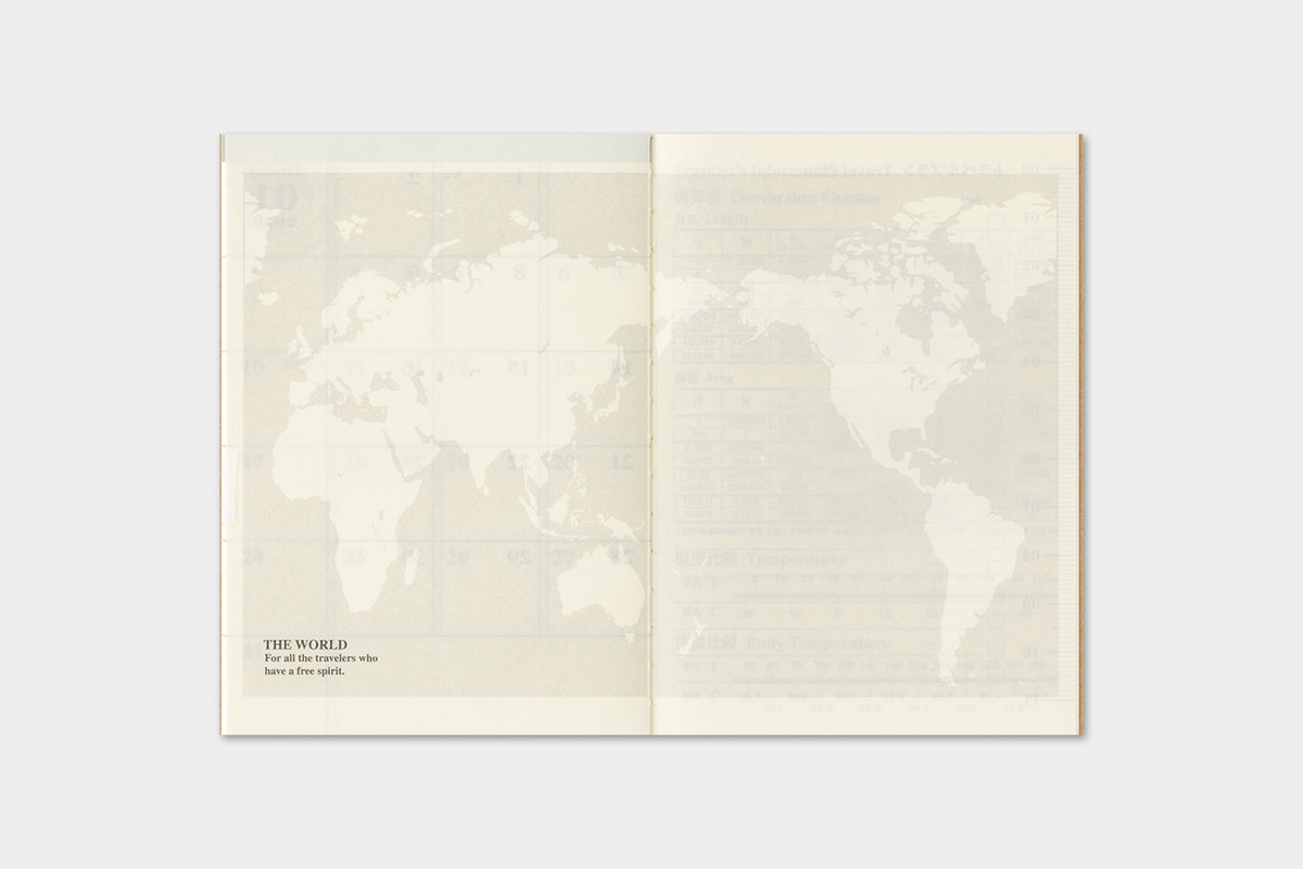 Traveler's Company - Agenda Mensual PASSPORT 2027
