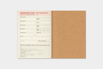 Traveler's Company - Agenda Mensual PASSPORT 2027