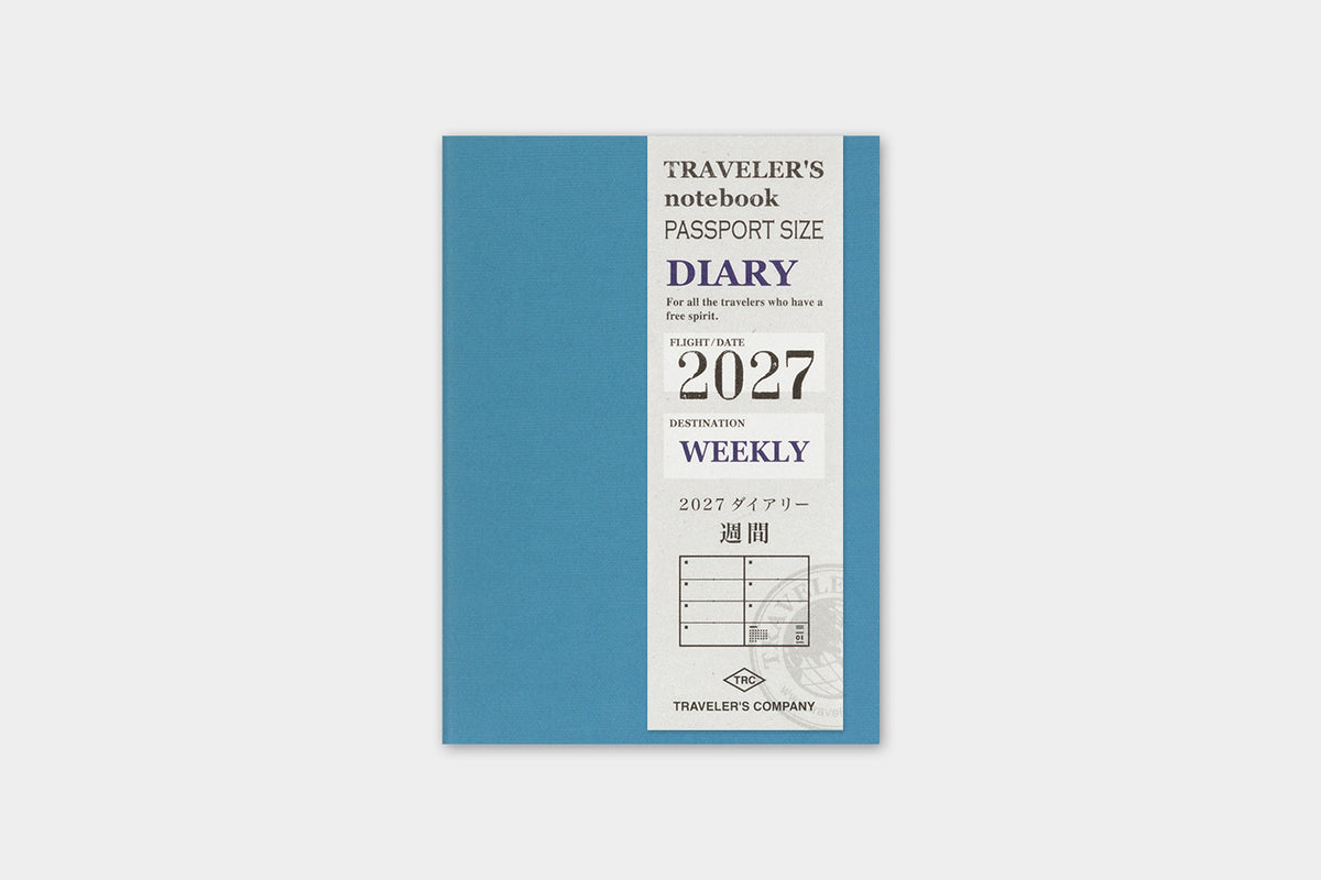 Traveler's Company - Agenda Semanal PASSPORT 2027