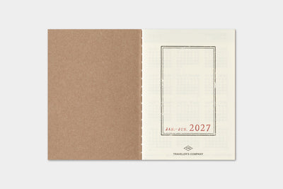 Traveler's Company - Agenda Semanal PASSPORT 2027