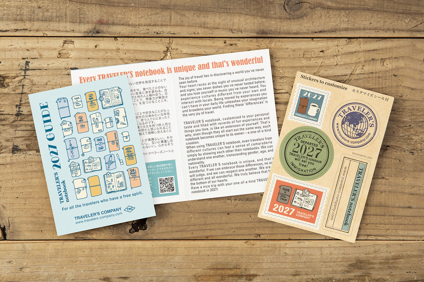 Traveler's Company - Agenda Semanal PASSPORT 2027