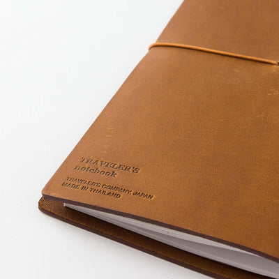 Traveler's Company - Traveler's Notebook Regular Camel - Starter Kit