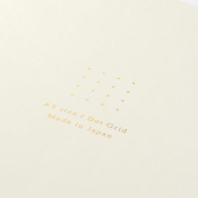 Midori - Cuaderno A5 Puntos - Blanco