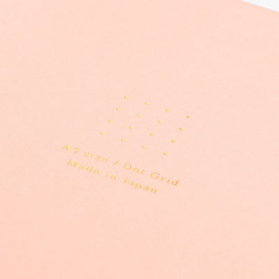 Midori - Cuaderno A5 Puntos - Rosa