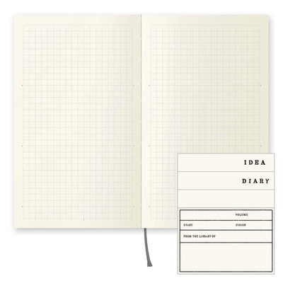 MD PAPER - Cuaderno B6 Slim - Cuadros