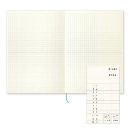 MD PAPER - Cuaderno A5 - Bloque Cuadros A