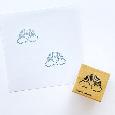 Kodomo No Kao - Sello Love Stamps - Rainbow