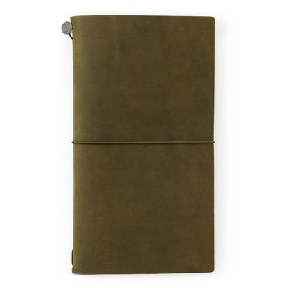 Traveler's Company - Traveler's Notebook Regular Olive - Starter Kit