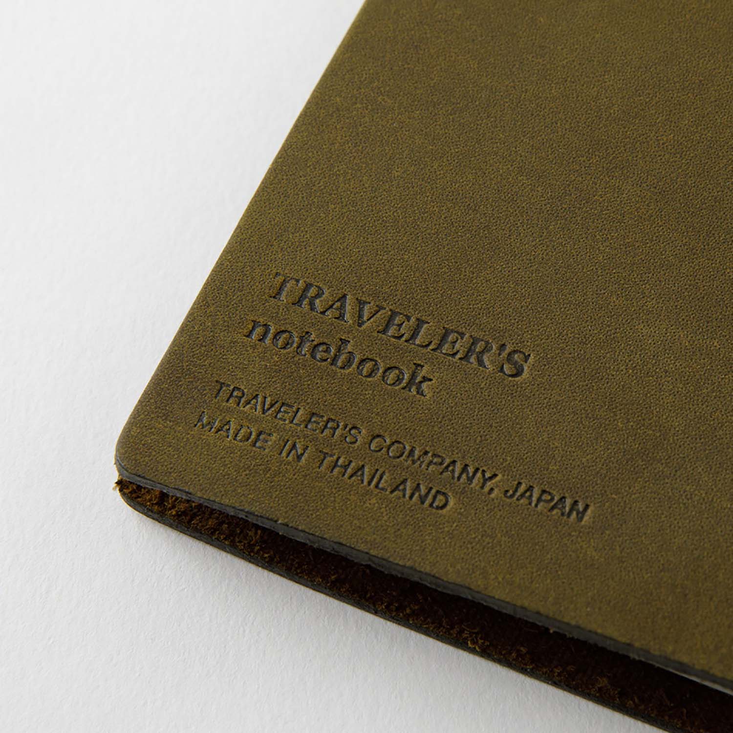 Traveler's Company - Traveler's Notebook Regular Olive - Starter Kit