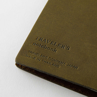 Traveler's Company - Traveler's Notebook Regular Olive - Starter Kit