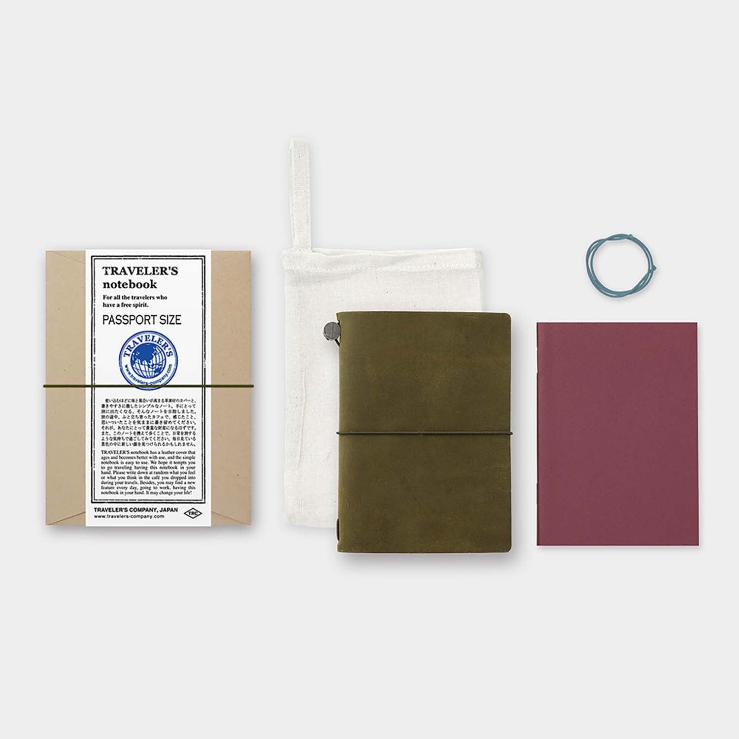 Traveler's Company - Traveler's Notebook Passport - Starter Kit
