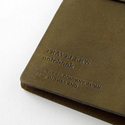 Traveler's Company - Traveler's Notebook Passport Olive - Starter Kit