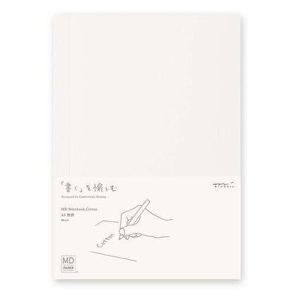 MD PAPER - Cuaderno A5 Cotton - Liso