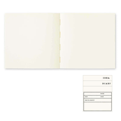 MD PAPER - Cuaderno Thick A5 Square - Liso