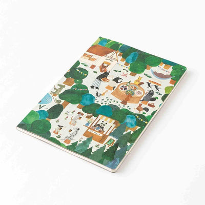 Midori - Cuaderno B6 YURU LOG - Forest Animal