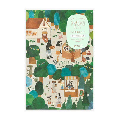Midori - Cuaderno B6 YURU LOG - Forest Animal