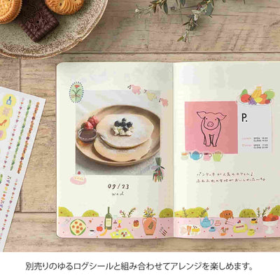 Midori - Cuaderno B6 YURU LOG - My Life