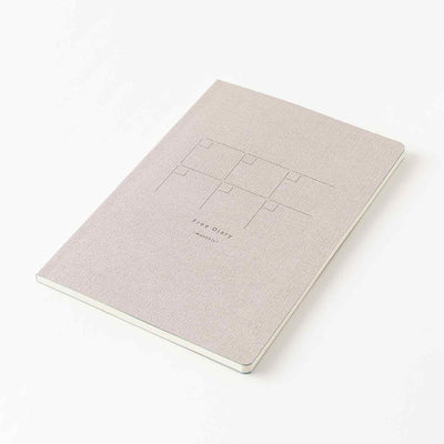 Midori - Cuaderno B6 YURU LOG - Free Diary Monthly