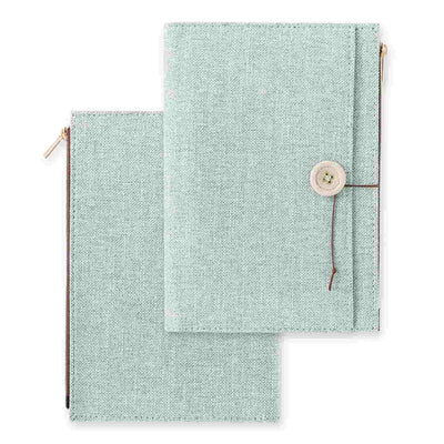 Midori - Funda Tela B6 YURU LOG - Light Blue
