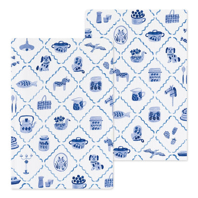 Midori - Cuaderno B6 YURU LOG - Blue Nordic