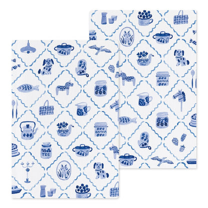 Midori - Cuaderno B6 YURU LOG - Blue Nordic
