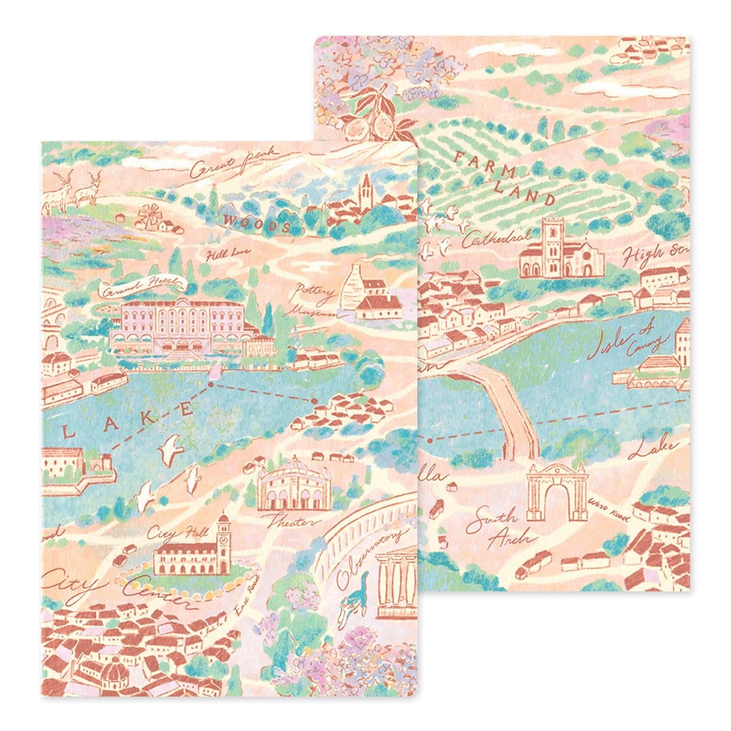 Midori - Cuaderno B6 YURU LOG - Travel & Hotel