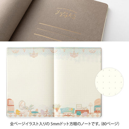 Midori - Cuaderno B6 YURU LOG - Travel & Hotel