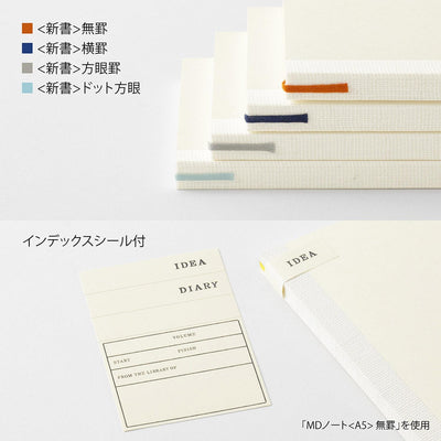 MD PRODUCT - Cuaderno B6 Slim - Puntos