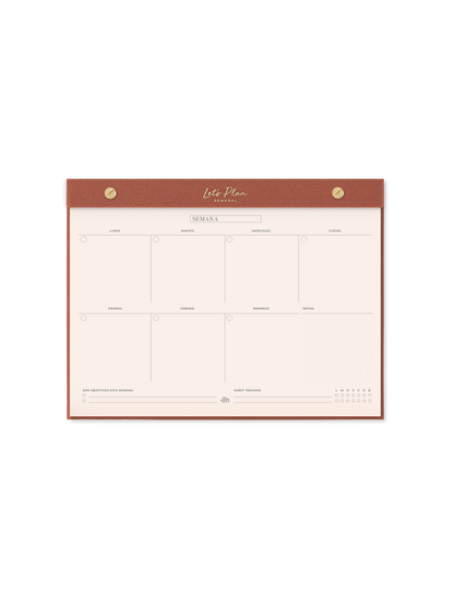 The Great Moustache - Planificador Semanal - Let's Plan