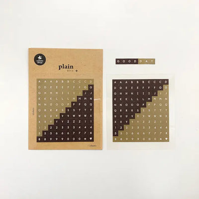 Suatelier - Pegatinas Adhesivas 2 hojas - Plain.29