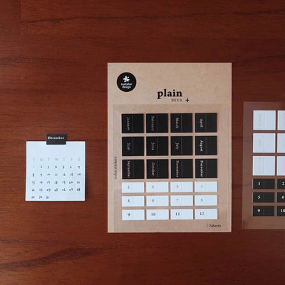 Suatelier - Pegatinas Adhesivas 2 hojas - Plain.45