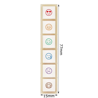 Kodomo No Kao - Sellos de botón - Caritas - Pochitto6
