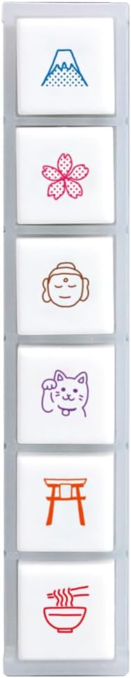 Kodomo No Kao - Sellos de botón - Nippon Motif - Pochitto6