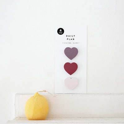 Suatelier - Notas Adhesivas Corazón - Daily Plan.10