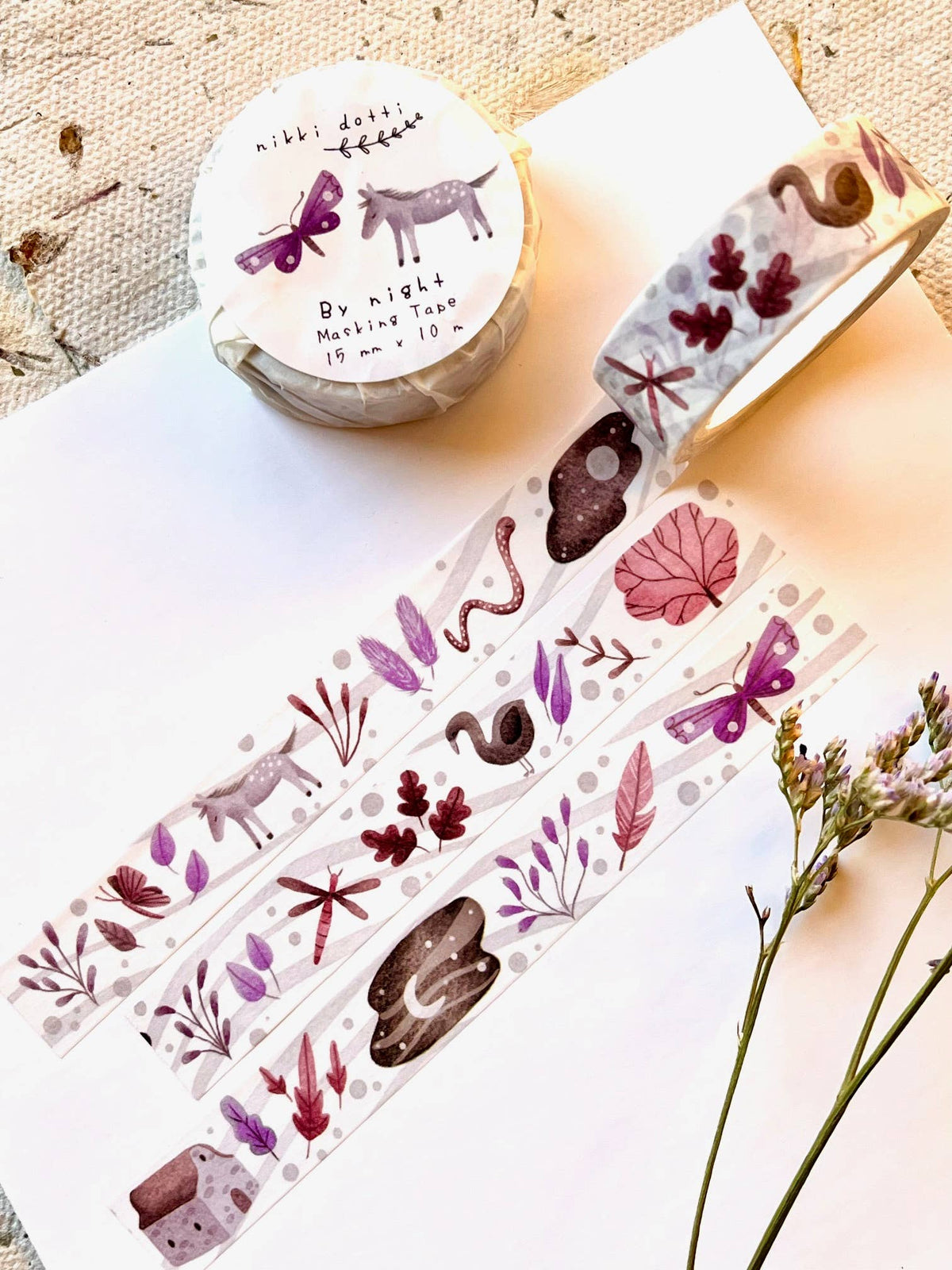 Nikki Dotti - Washi Tape - By Night
