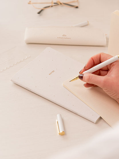 The Great Moustache - Pack de 2 Libretas Enteladas A5 - White Lotus Edition