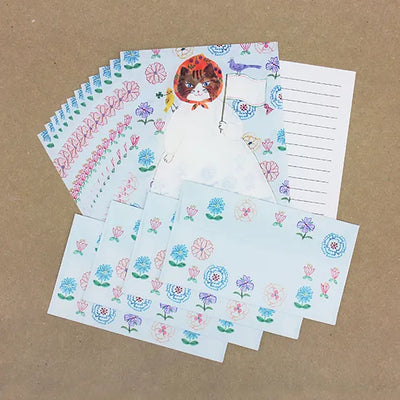 Cozyca Products - Set cartas y sobres - Neko Hana