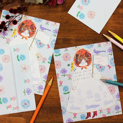 Cozyca Products - Set cartas y sobres - Neko Hana