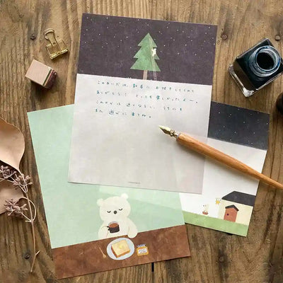Cozyca Products - Set cartas y sobres - Hoshi Kuma