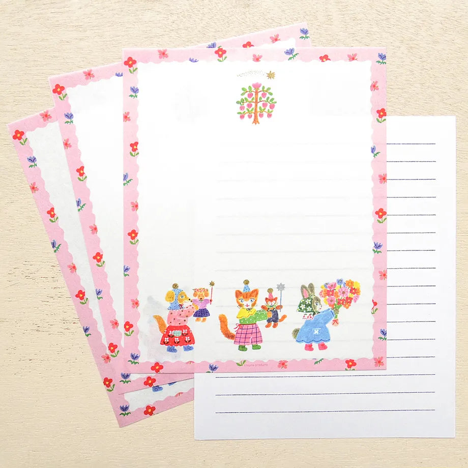 Cozyca Products - Set cartas y sobres - Bloom & Cuddle