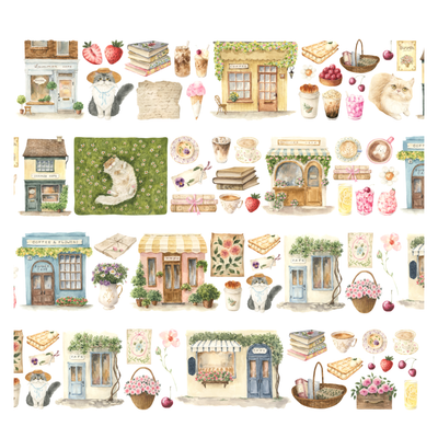 Penpaling Paula - Summer Cafe - Cinta PET PRE-CORTADA