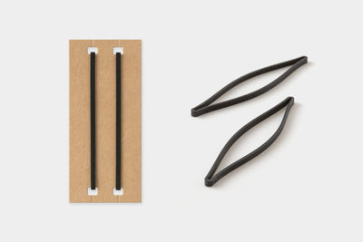 Traveler's Company - Traveler's Notebook Tamaño Tarjeta - Negro - Set 20th Anniversary