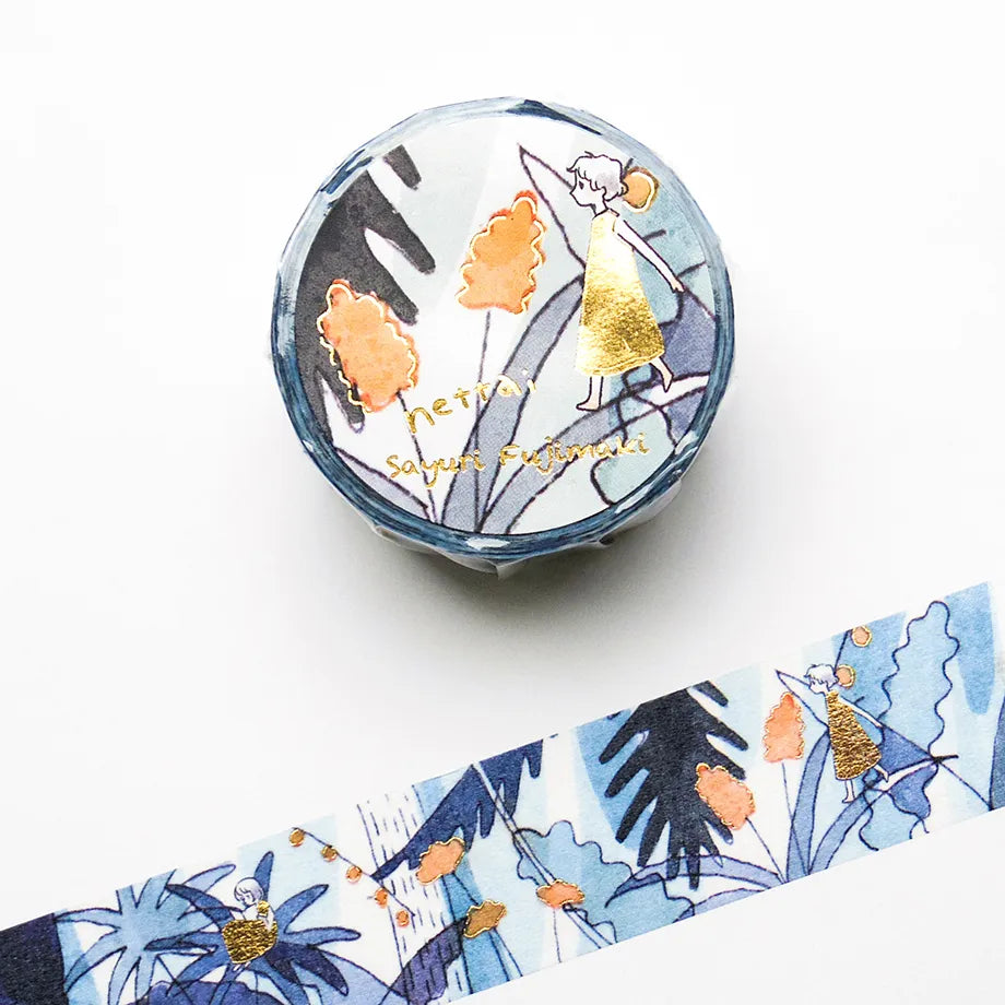Cozyca Products - Washi Tape con Foil Dorado - Nettai