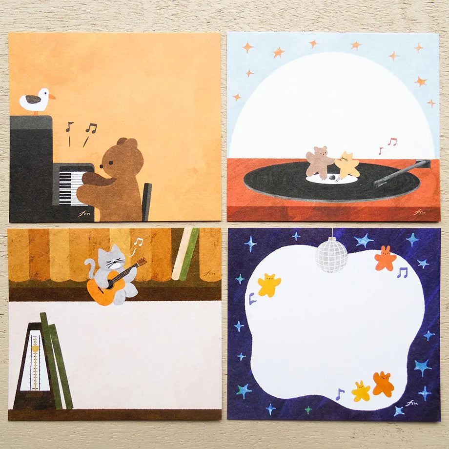 Cozyca Products - Bloc de Notas Cuadradas - Let it Flow