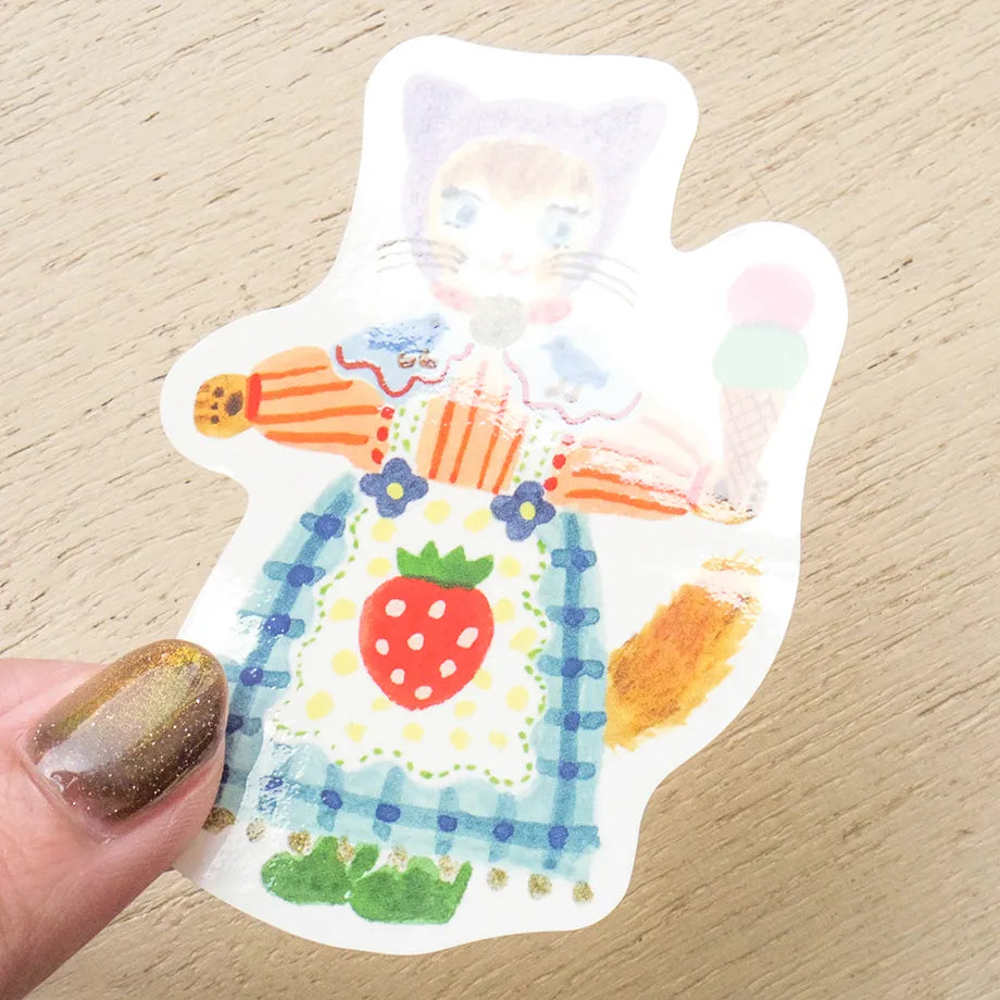Cozyca Products - Pegatina Aiko Fukawa - Happy Scoop