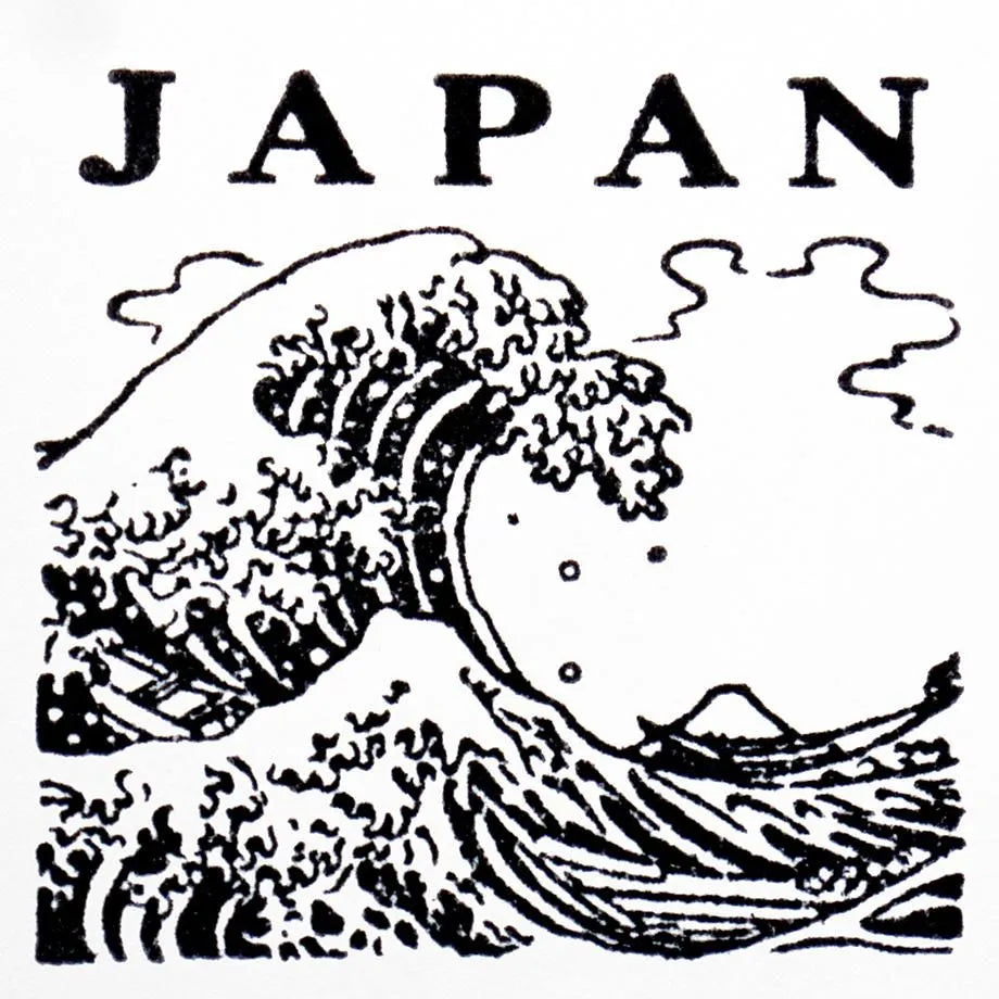 Cozyca Products - Sello de Madera de Hokusai - La gran ola de Kanagawa