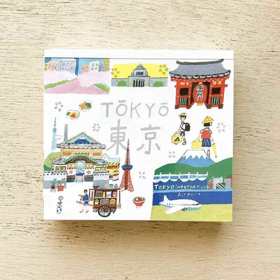 Cozyca Products - Bloc de Notas Cuadradas - Tokyo