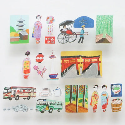 Cozyca Products - Washi Tape Transparente - Kyoto