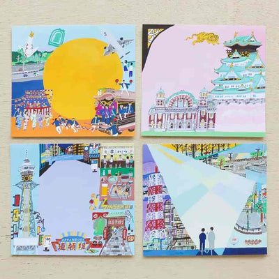 Cozyca Products - Bloc de Notas Cuadradas - Osaka